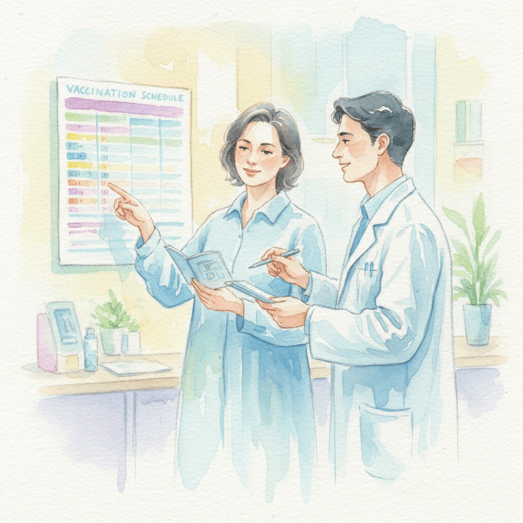 성인 예방접종, 놓치면 후회할 건강 필수템