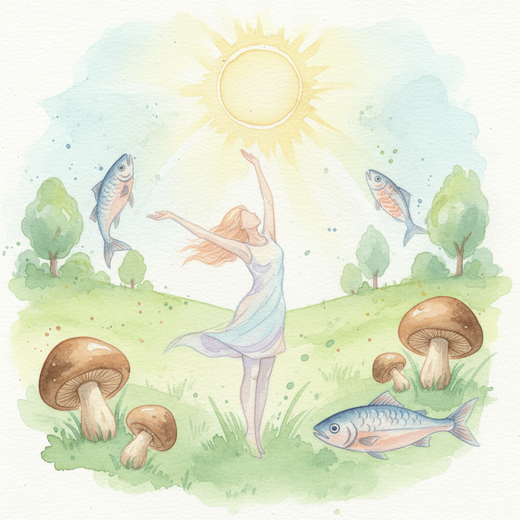 비타민D 부족? 현명한 보충법과 중요성